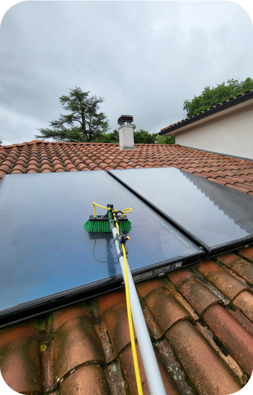 Réalisation RAFFCLEAN : nettoyage de panneaux solaires, photo 6