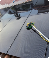 Réalisation RAFFCLEAN : nettoyage de panneaux solaires, photo 2