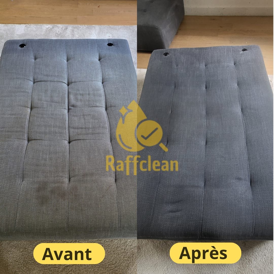 Réalisation RAFFCLEAN : nettoyage d’assise à domicile, photo 1