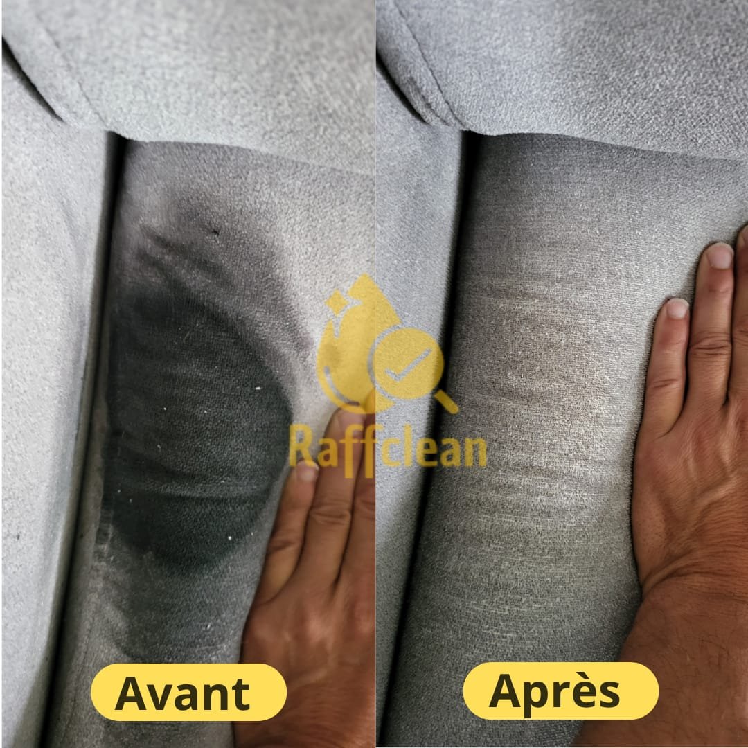 Réalisation RAFFCLEAN : nettoyage d’assise à domicile, photo 2