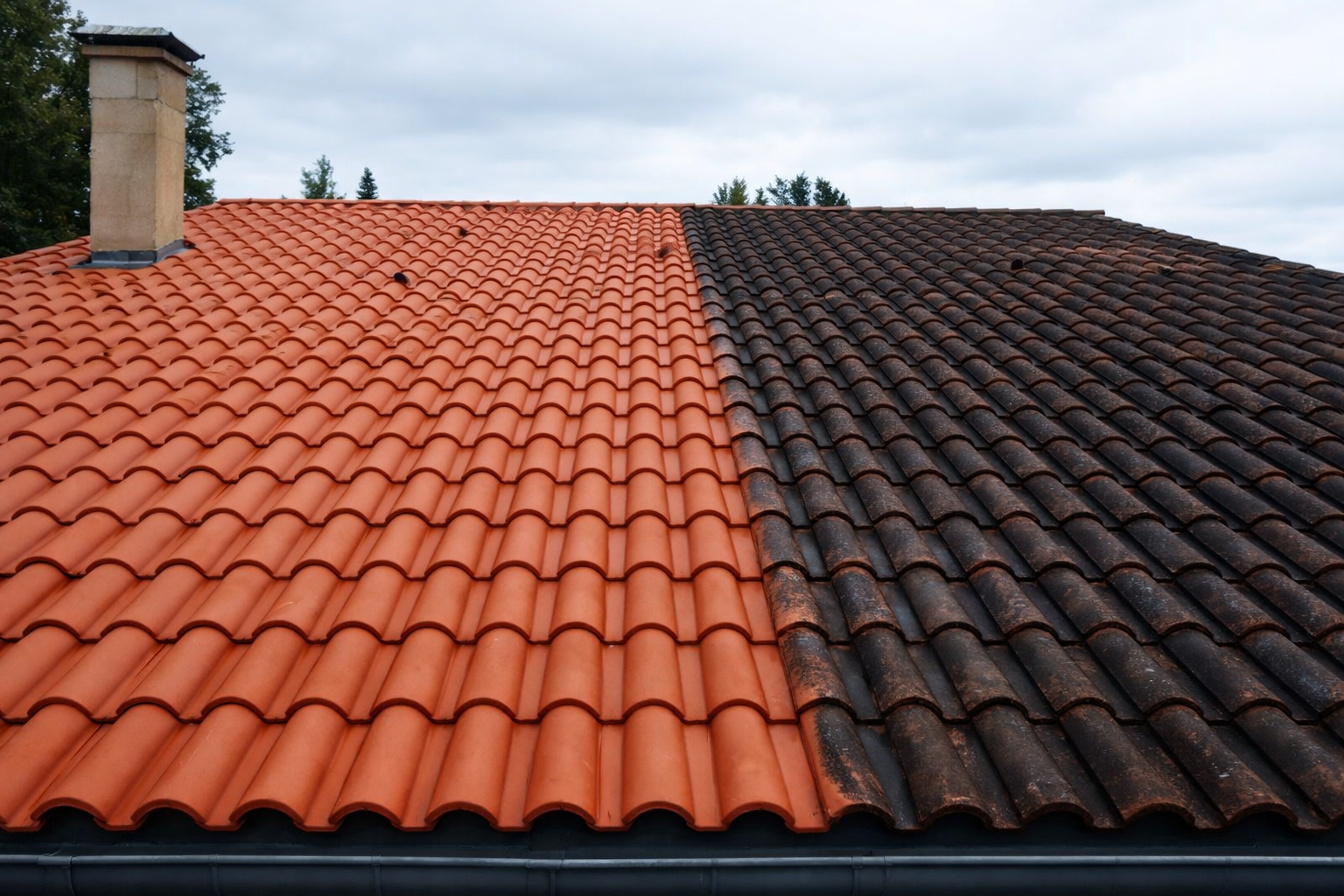 Nettoyage de toiture par RAFFCLEAN près de Toulouse