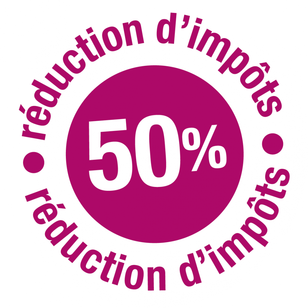 Réduction de 50 % grâce au crédit d’impôt