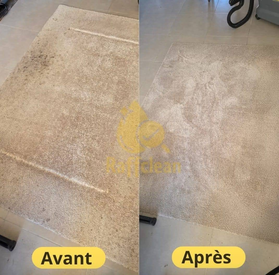 Réalisation RAFFCLEAN : nettoyage de tapis ou de moquette à domicile, photo 5