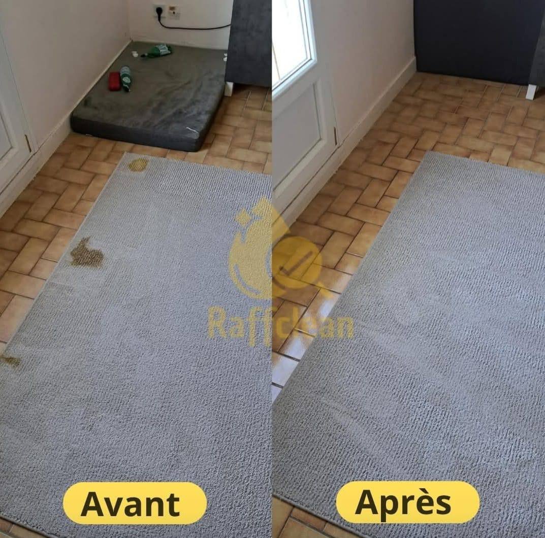 Réalisation RAFFCLEAN : nettoyage de tapis ou de moquette à domicile, photo 4