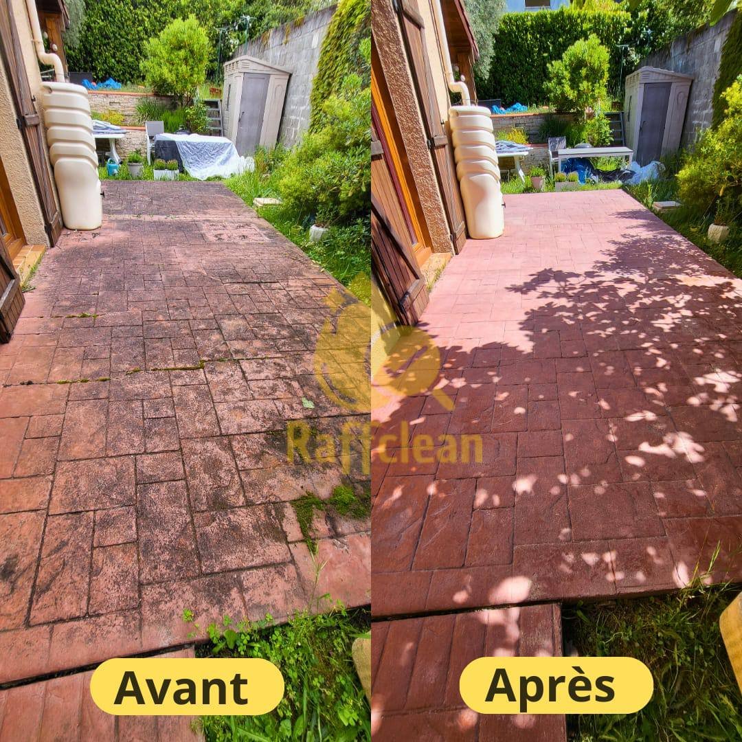 Réalisation RAFFCLEAN : nettoyage de terrasse, photo 7