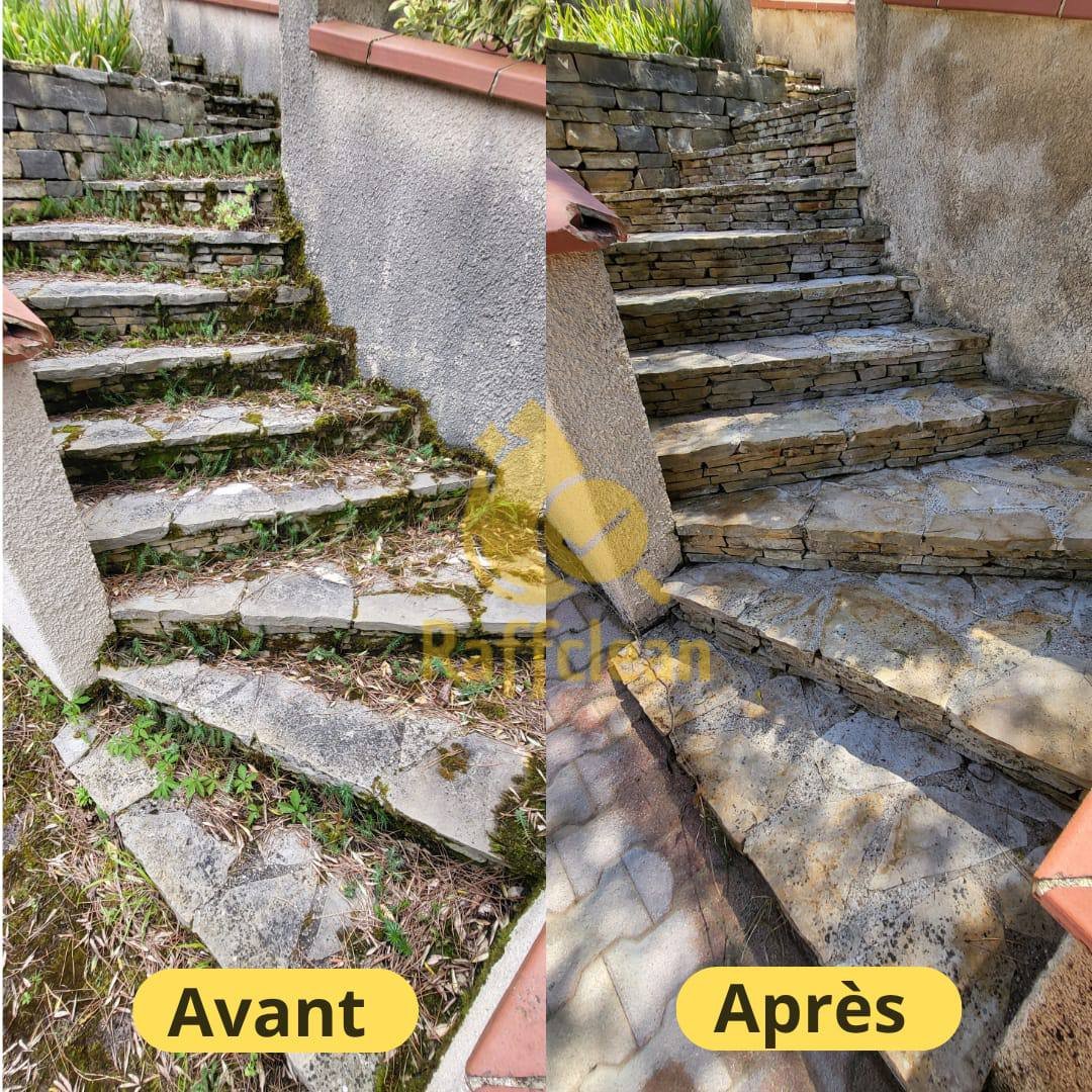 Réalisation RAFFCLEAN : nettoyage de terrasse, photo 5
