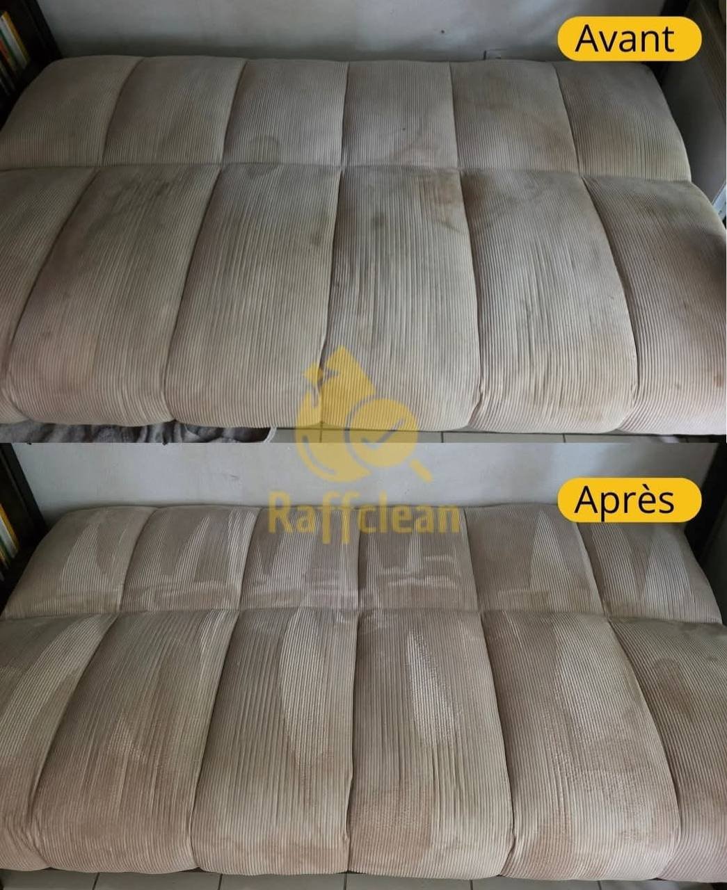 Réalisation RAFFCLEAN : nettoyage de textile de luxe, photo 1