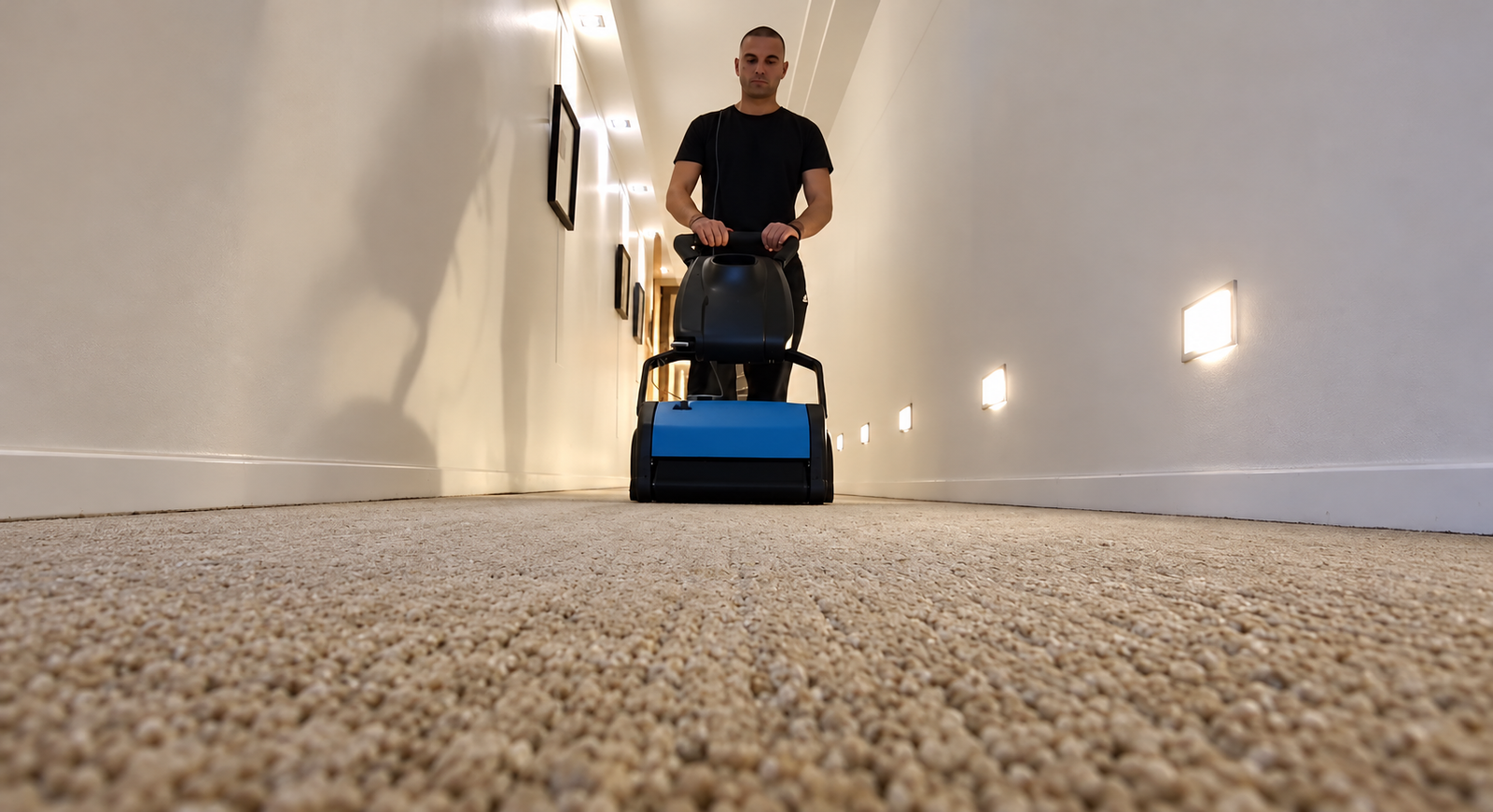 Nettoyage d’un sol intérieur par RAFFCLEAN
